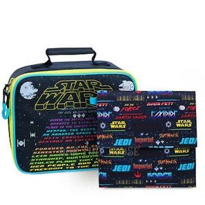 Disney Star Wars Darth Vader Lunch Box Sandwich Bag Black